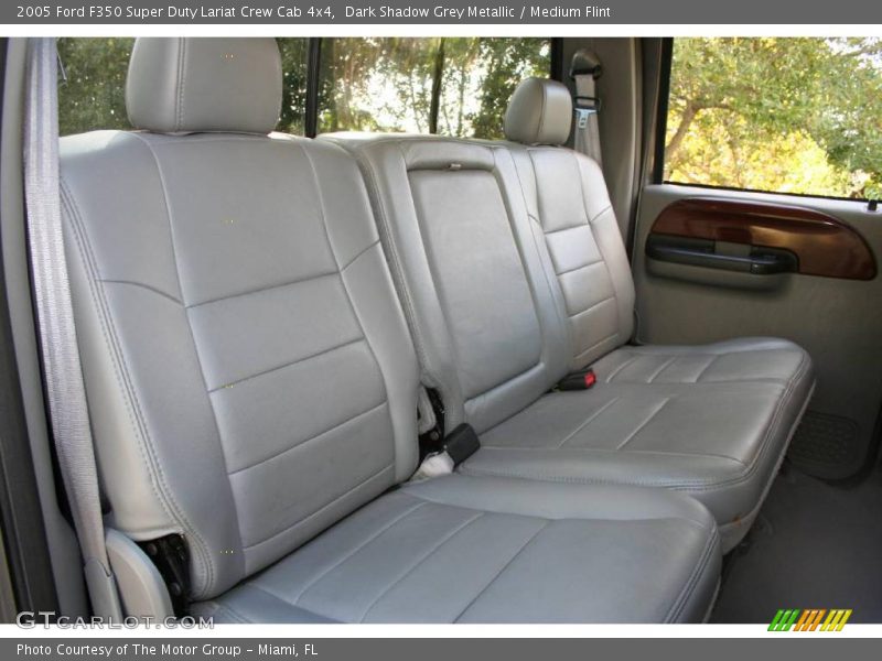 Dark Shadow Grey Metallic / Medium Flint 2005 Ford F350 Super Duty Lariat Crew Cab 4x4