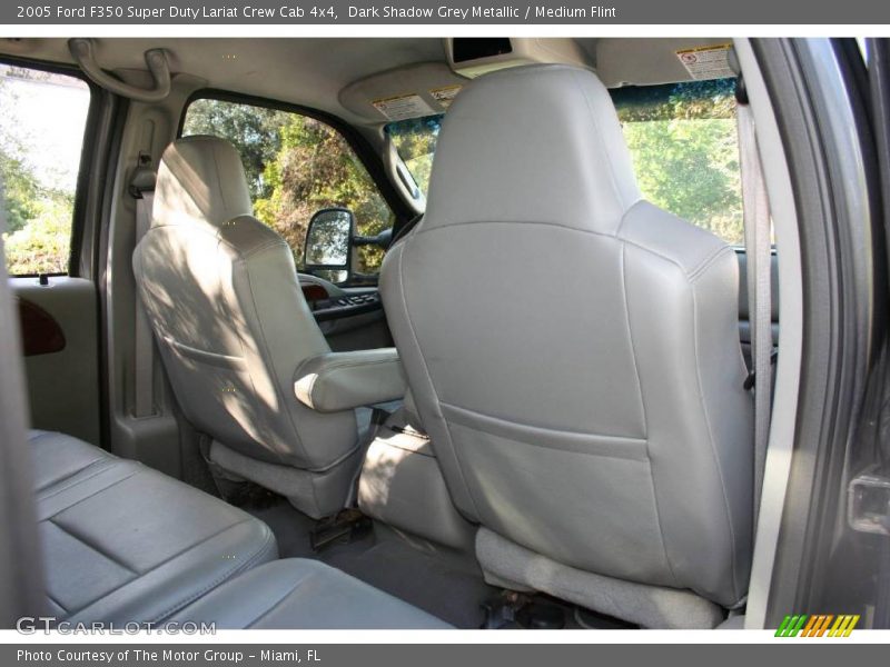 Dark Shadow Grey Metallic / Medium Flint 2005 Ford F350 Super Duty Lariat Crew Cab 4x4