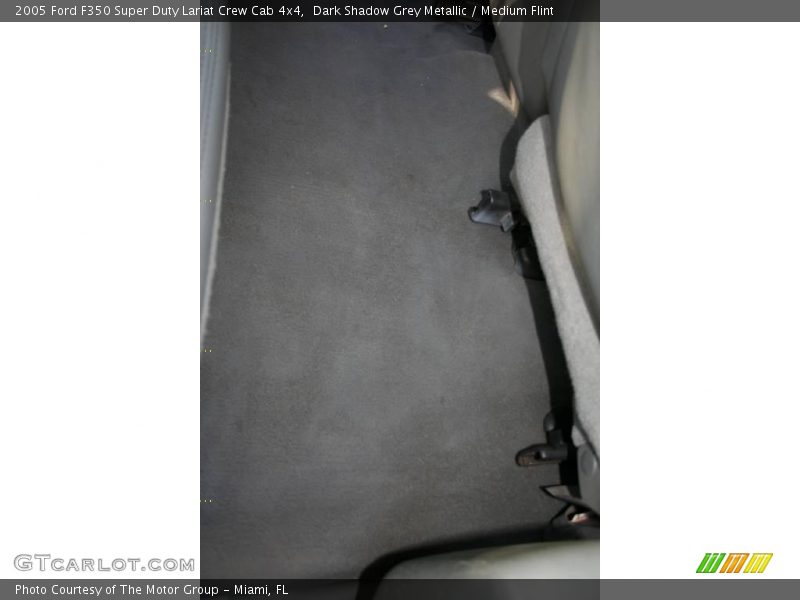 Dark Shadow Grey Metallic / Medium Flint 2005 Ford F350 Super Duty Lariat Crew Cab 4x4