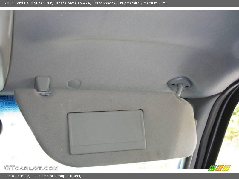 Dark Shadow Grey Metallic / Medium Flint 2005 Ford F350 Super Duty Lariat Crew Cab 4x4