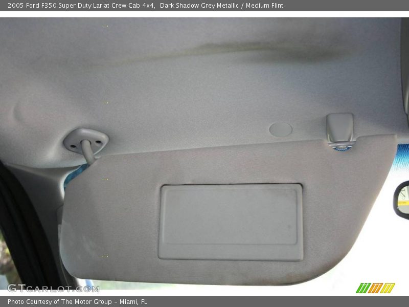 Dark Shadow Grey Metallic / Medium Flint 2005 Ford F350 Super Duty Lariat Crew Cab 4x4