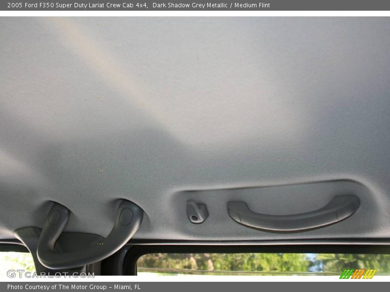 Dark Shadow Grey Metallic / Medium Flint 2005 Ford F350 Super Duty Lariat Crew Cab 4x4