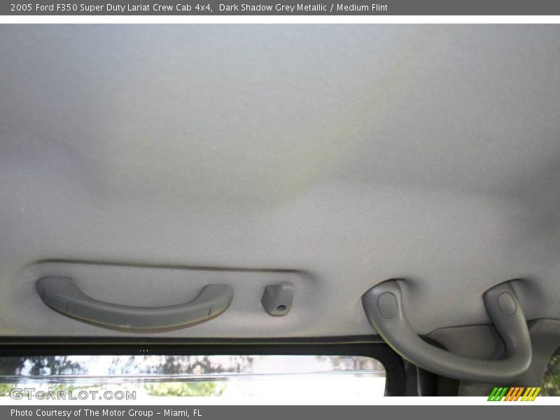 Dark Shadow Grey Metallic / Medium Flint 2005 Ford F350 Super Duty Lariat Crew Cab 4x4