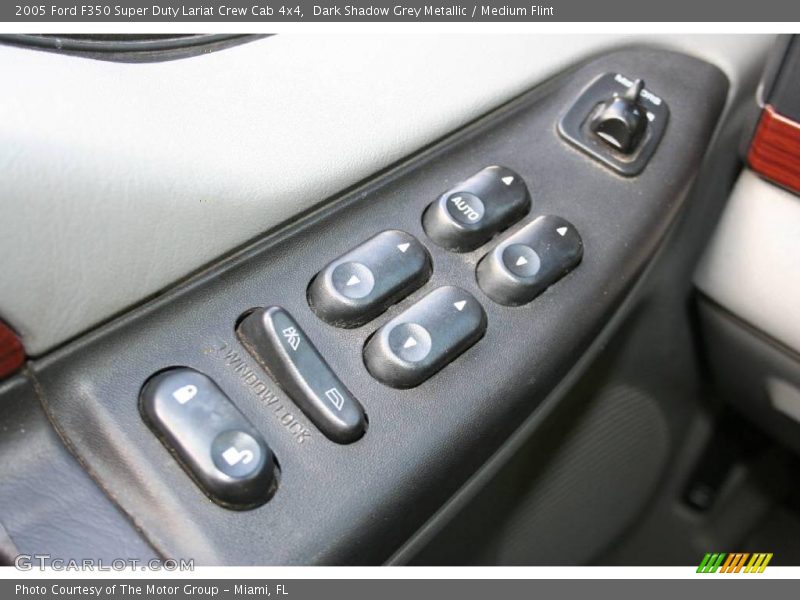 Dark Shadow Grey Metallic / Medium Flint 2005 Ford F350 Super Duty Lariat Crew Cab 4x4
