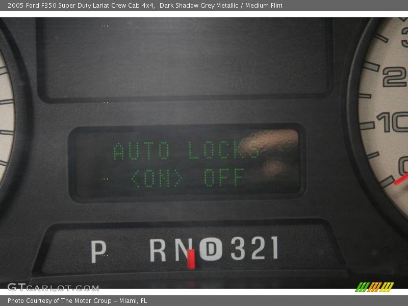 Dark Shadow Grey Metallic / Medium Flint 2005 Ford F350 Super Duty Lariat Crew Cab 4x4