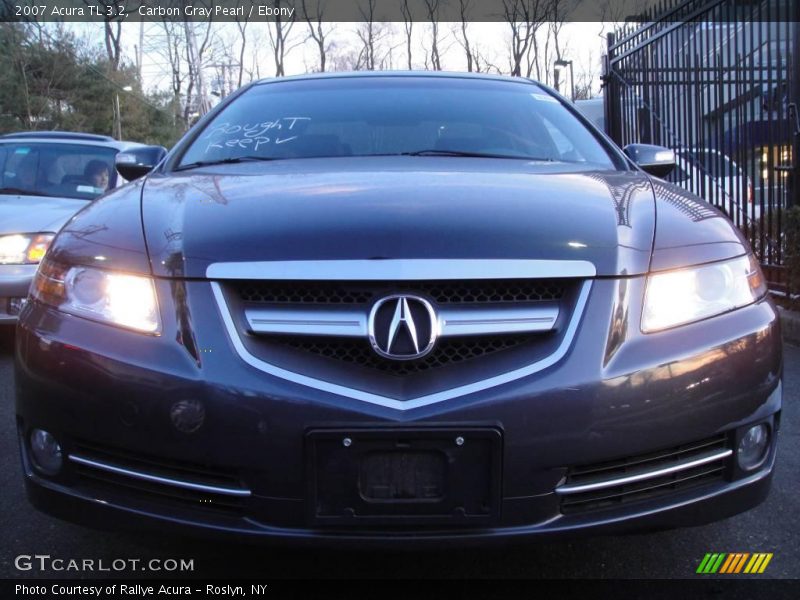 Carbon Gray Pearl / Ebony 2007 Acura TL 3.2