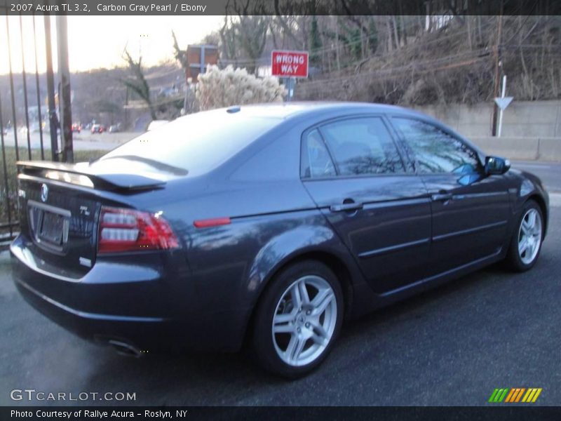 Carbon Gray Pearl / Ebony 2007 Acura TL 3.2