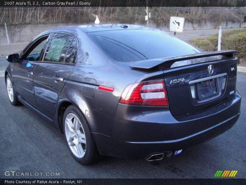Carbon Gray Pearl / Ebony 2007 Acura TL 3.2