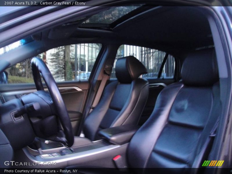 Carbon Gray Pearl / Ebony 2007 Acura TL 3.2