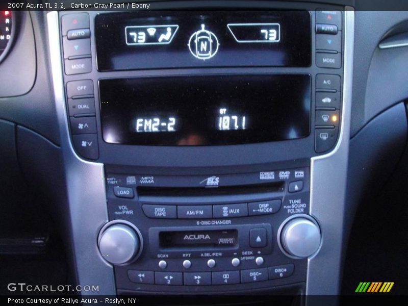 Carbon Gray Pearl / Ebony 2007 Acura TL 3.2
