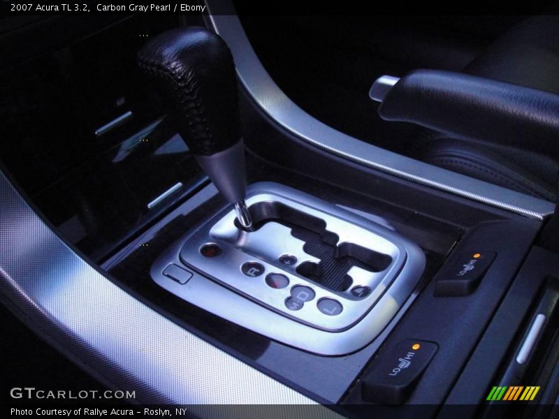 Carbon Gray Pearl / Ebony 2007 Acura TL 3.2