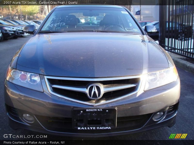 Carbon Gray Pearl / Quartz 2007 Acura TSX Sedan