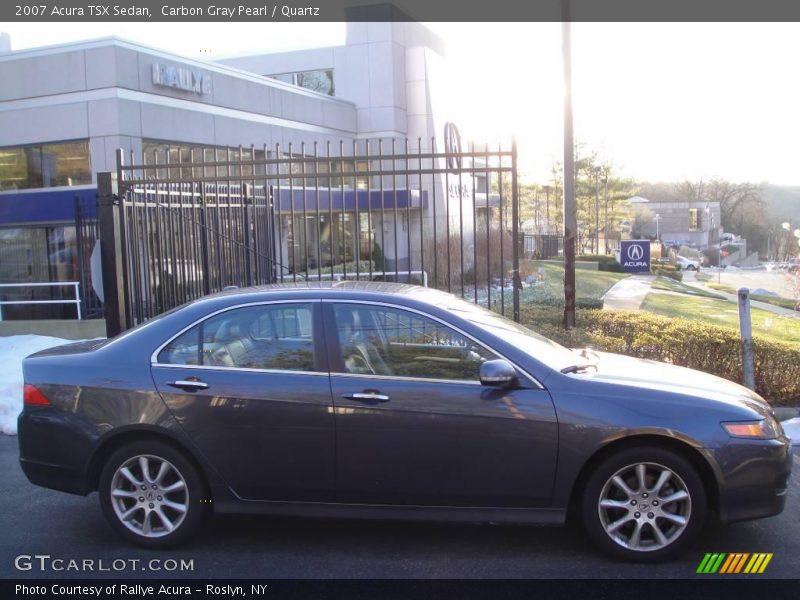 Carbon Gray Pearl / Quartz 2007 Acura TSX Sedan