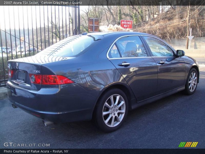 Carbon Gray Pearl / Quartz 2007 Acura TSX Sedan
