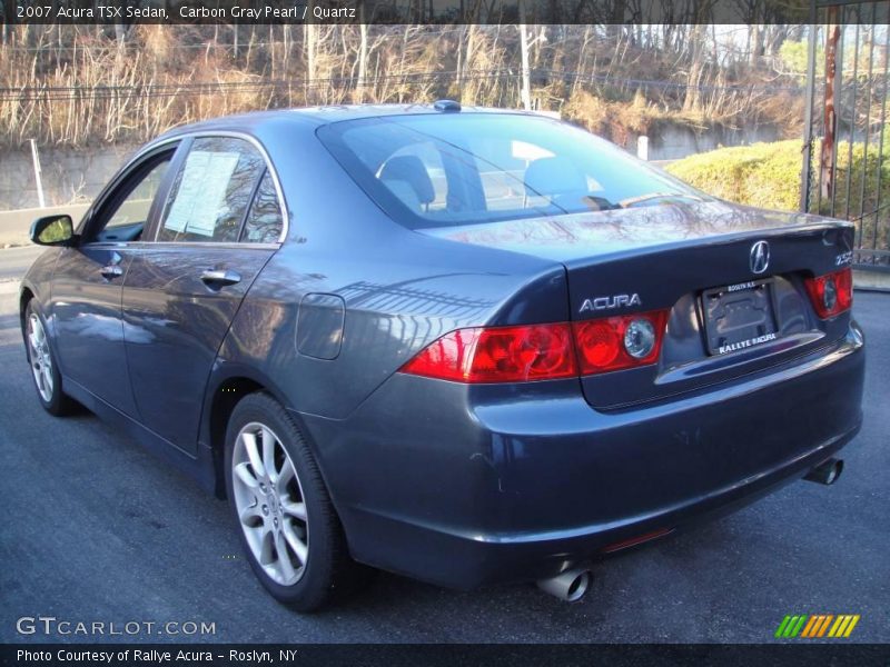 Carbon Gray Pearl / Quartz 2007 Acura TSX Sedan