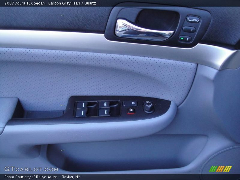 Carbon Gray Pearl / Quartz 2007 Acura TSX Sedan