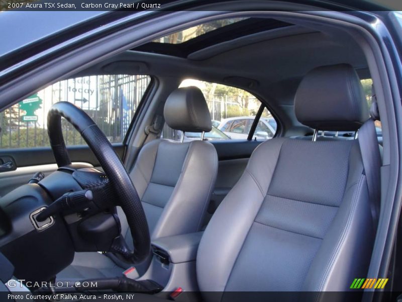 Carbon Gray Pearl / Quartz 2007 Acura TSX Sedan