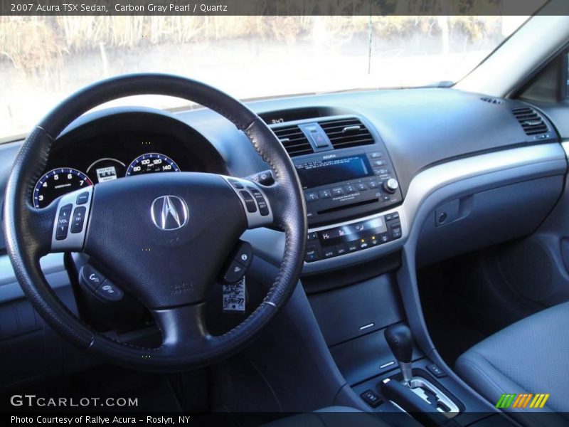 Carbon Gray Pearl / Quartz 2007 Acura TSX Sedan