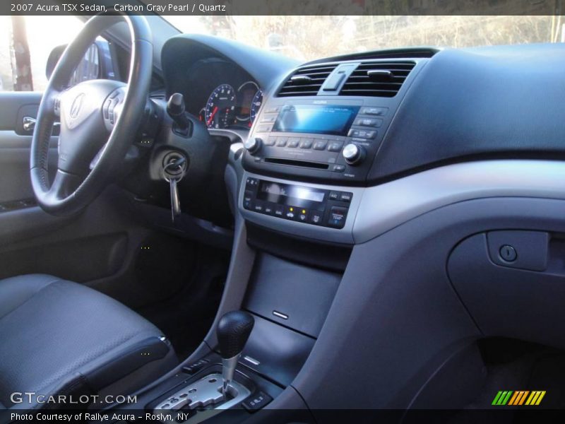 Carbon Gray Pearl / Quartz 2007 Acura TSX Sedan
