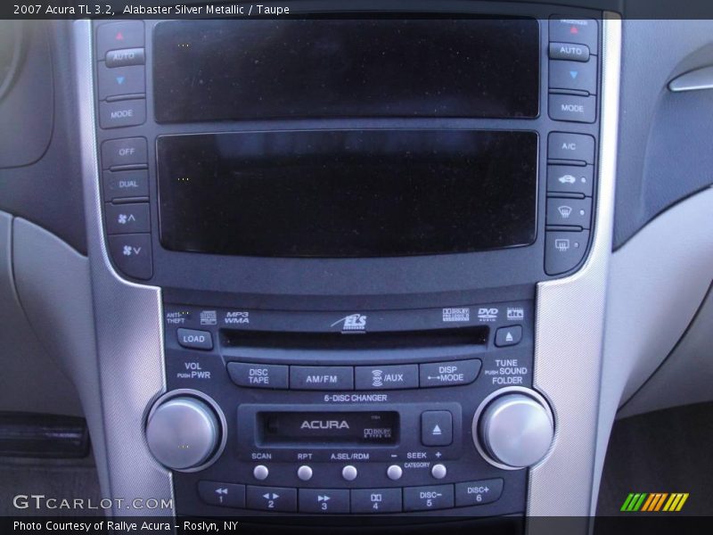 Alabaster Silver Metallic / Taupe 2007 Acura TL 3.2