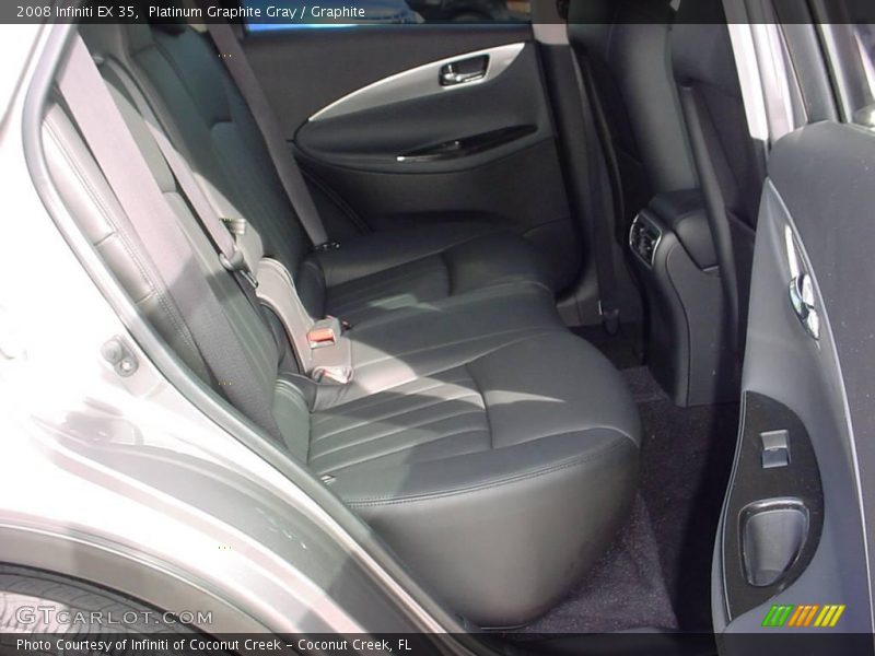 Platinum Graphite Gray / Graphite 2008 Infiniti EX 35