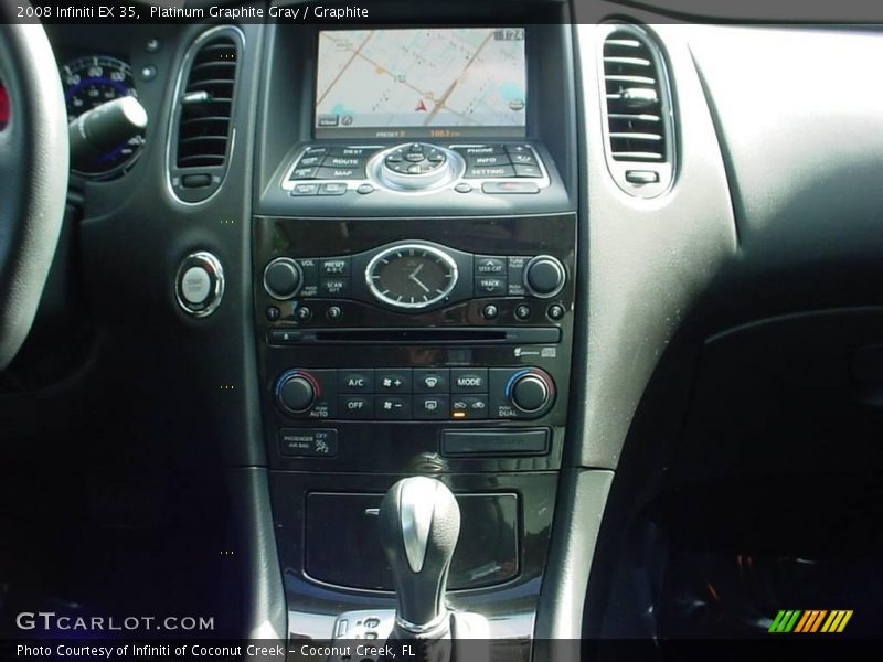 Platinum Graphite Gray / Graphite 2008 Infiniti EX 35