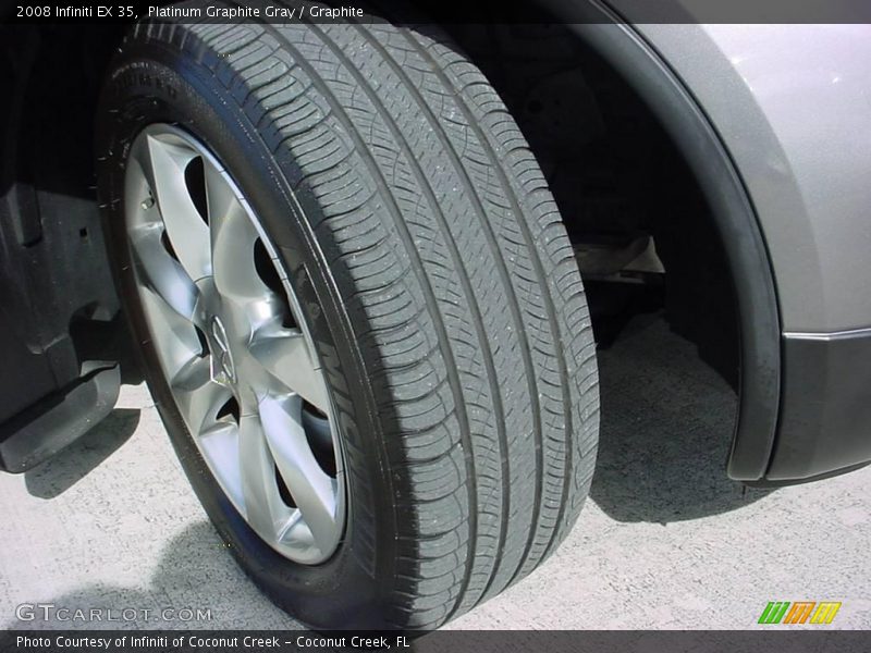 Platinum Graphite Gray / Graphite 2008 Infiniti EX 35