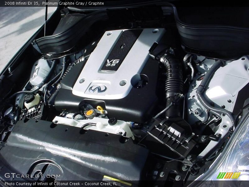 Platinum Graphite Gray / Graphite 2008 Infiniti EX 35