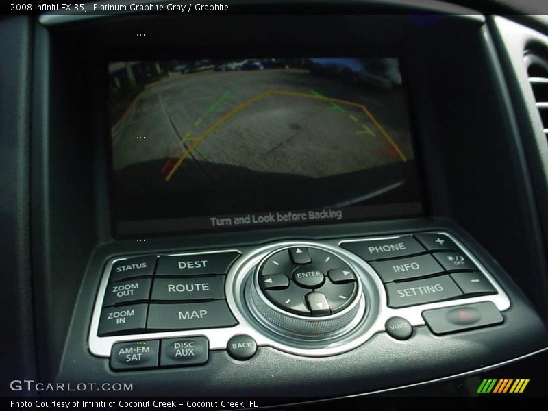 Platinum Graphite Gray / Graphite 2008 Infiniti EX 35