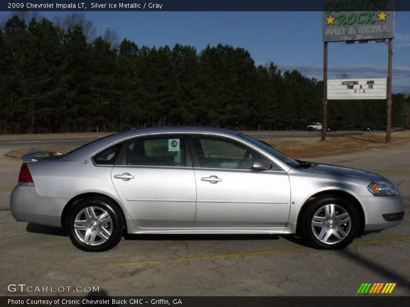 Silver Ice Metallic / Gray 2009 Chevrolet Impala LT