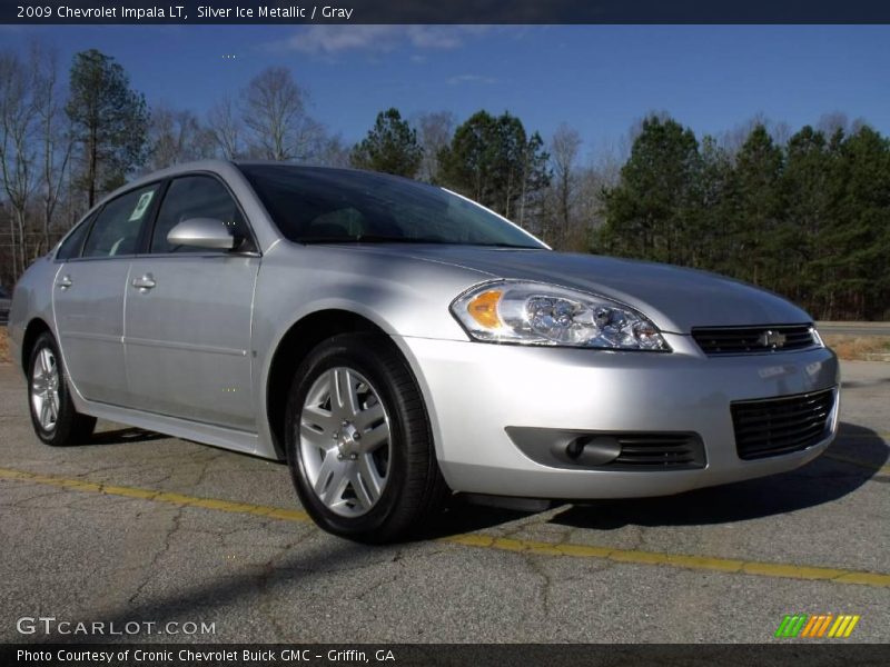 Silver Ice Metallic / Gray 2009 Chevrolet Impala LT