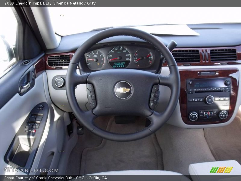 Silver Ice Metallic / Gray 2009 Chevrolet Impala LT