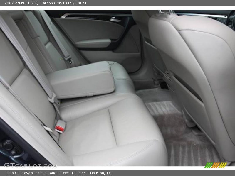 Carbon Gray Pearl / Taupe 2007 Acura TL 3.2