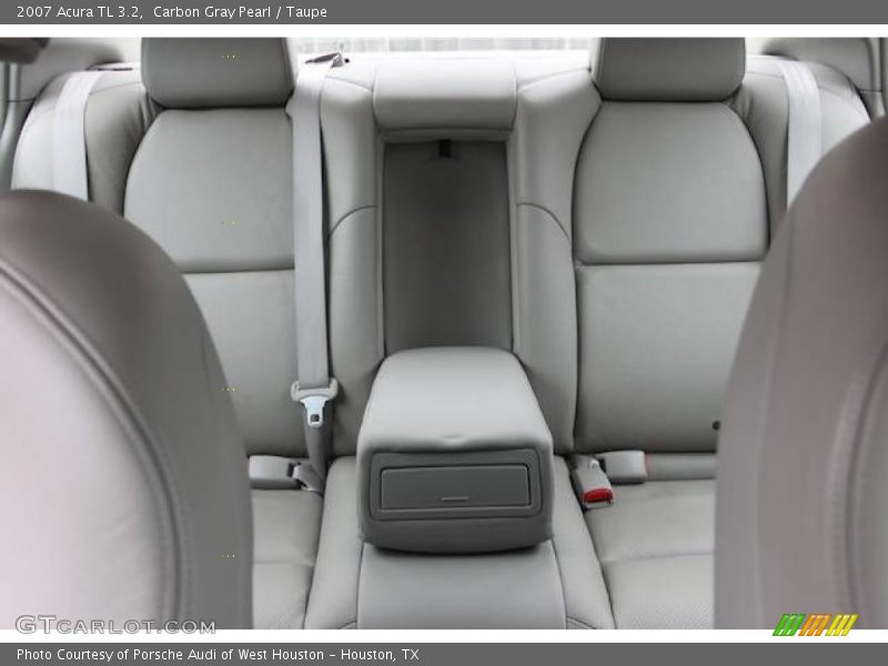 Carbon Gray Pearl / Taupe 2007 Acura TL 3.2