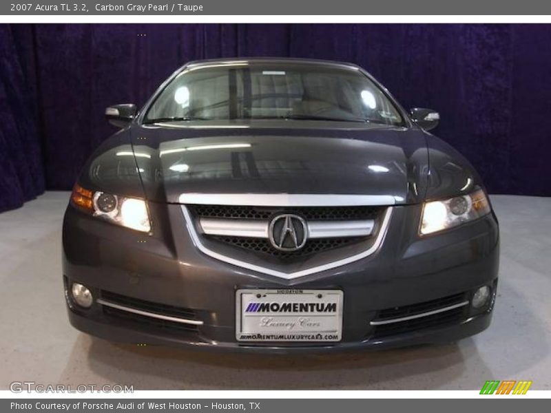 Carbon Gray Pearl / Taupe 2007 Acura TL 3.2