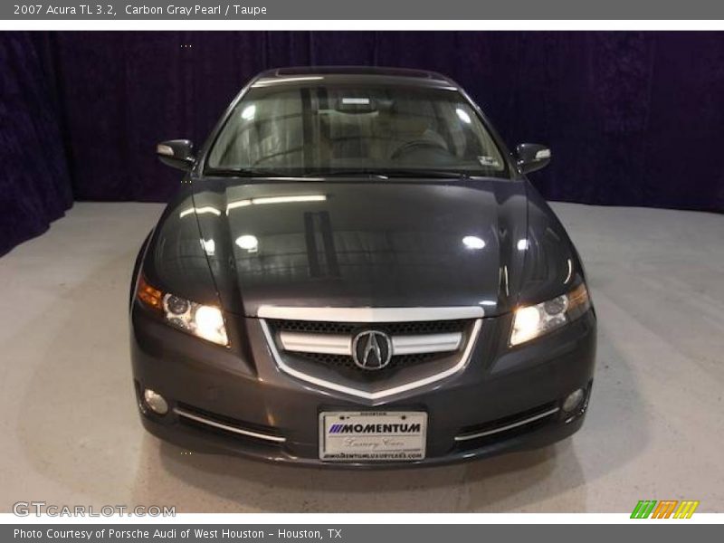 Carbon Gray Pearl / Taupe 2007 Acura TL 3.2