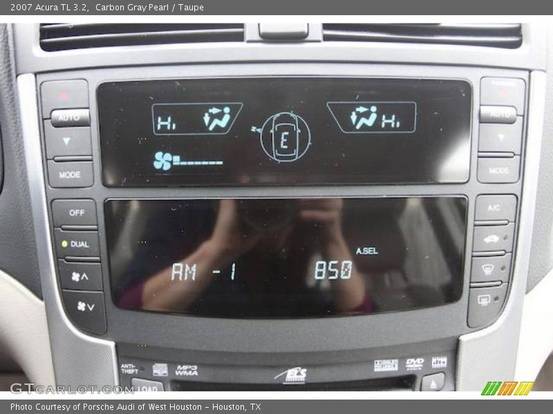 Carbon Gray Pearl / Taupe 2007 Acura TL 3.2