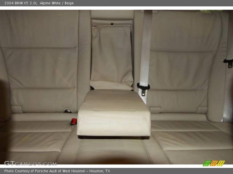 Alpine White / Beige 2004 BMW X5 3.0i
