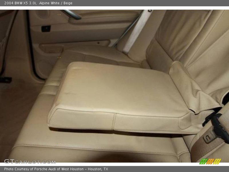 Alpine White / Beige 2004 BMW X5 3.0i