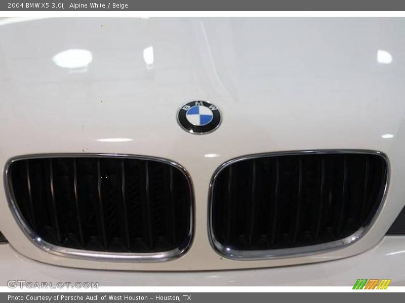 Alpine White / Beige 2004 BMW X5 3.0i