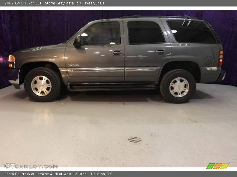 Storm Gray Metallic / Pewter/Shale 2002 GMC Yukon SLT