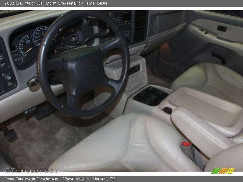 Storm Gray Metallic / Pewter/Shale 2002 GMC Yukon SLT