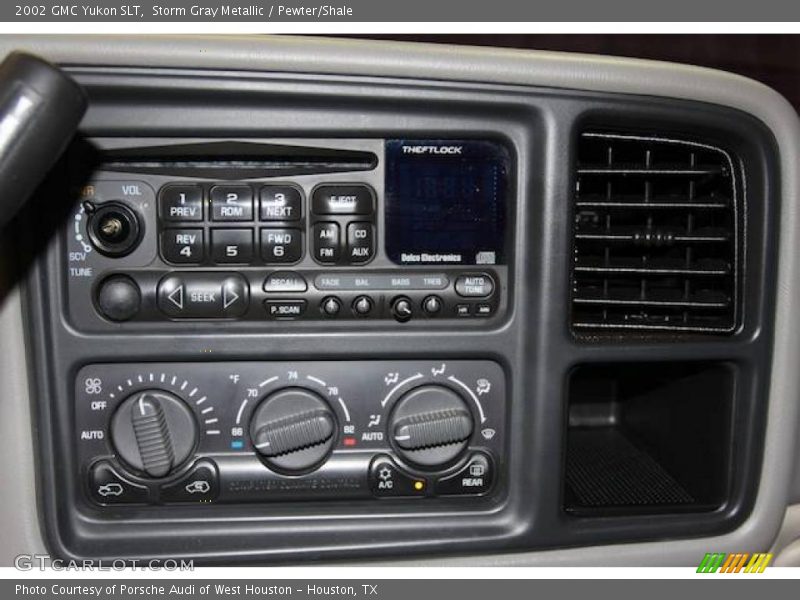 Storm Gray Metallic / Pewter/Shale 2002 GMC Yukon SLT