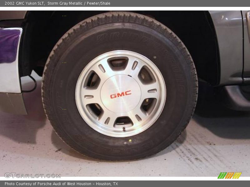 Storm Gray Metallic / Pewter/Shale 2002 GMC Yukon SLT