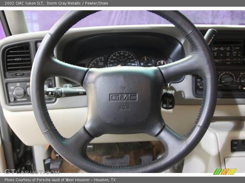 Storm Gray Metallic / Pewter/Shale 2002 GMC Yukon SLT