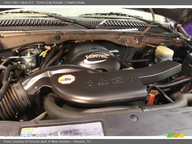 Storm Gray Metallic / Pewter/Shale 2002 GMC Yukon SLT