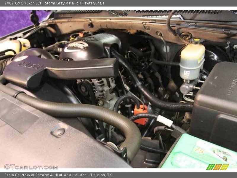 Storm Gray Metallic / Pewter/Shale 2002 GMC Yukon SLT