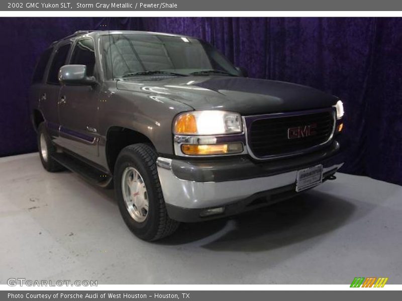 Storm Gray Metallic / Pewter/Shale 2002 GMC Yukon SLT