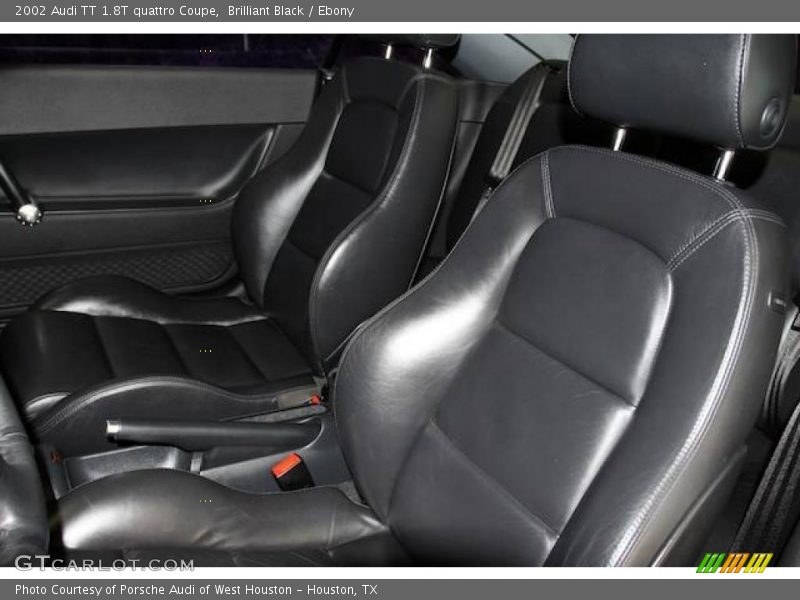 Front Seat of 2002 TT 1.8T quattro Coupe