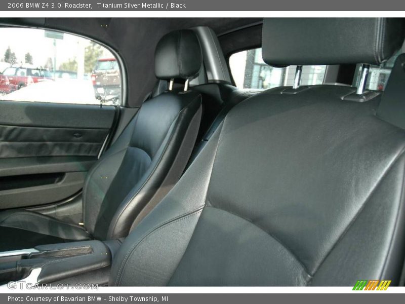 Titanium Silver Metallic / Black 2006 BMW Z4 3.0i Roadster